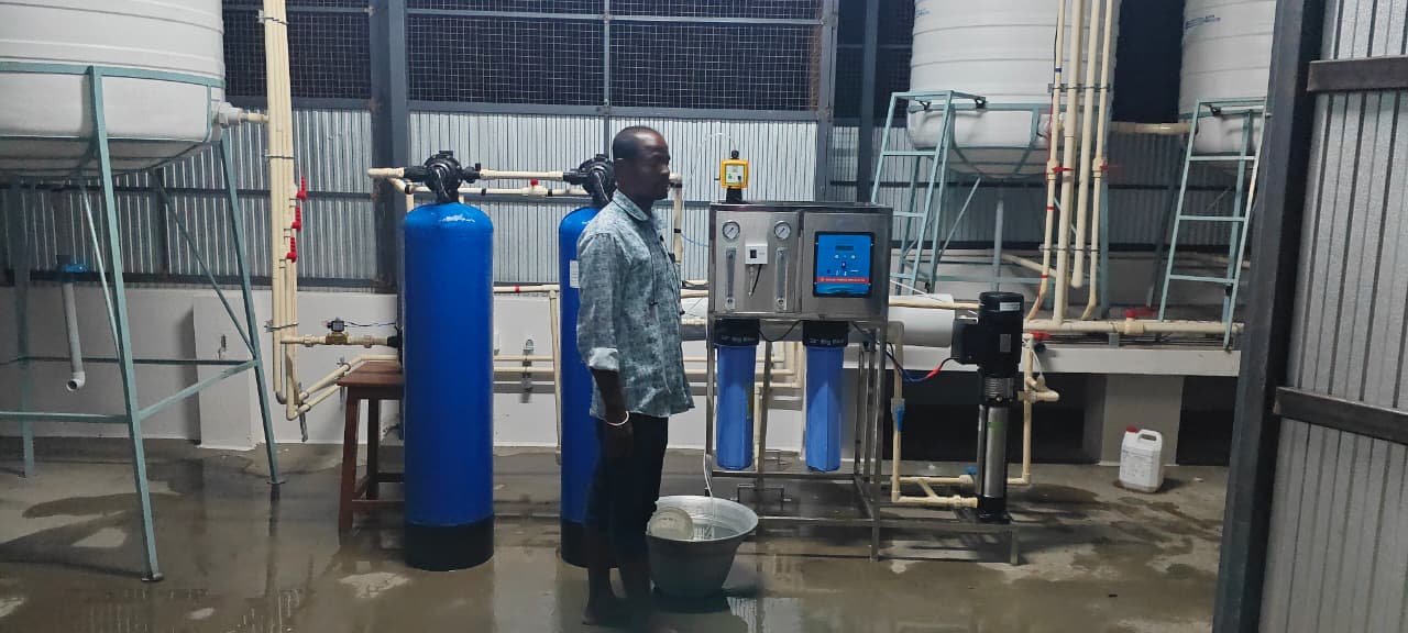 Commercial RO Installation: 1000 LPH Commercial RO Plant Installation in Pukkulam, Thiyagadurugam, Kallakurichi District