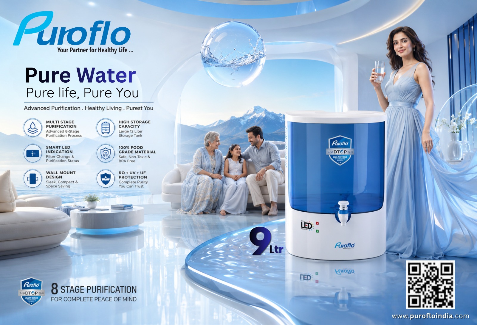 Puroflo DTOP (RO+COPPER) gallery thumbnail 4