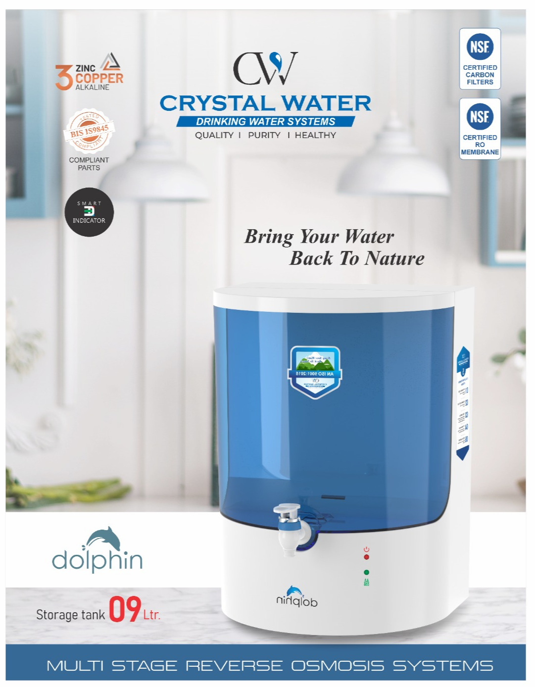 Puroflo Crystal Water (RO+COPPER) by Puroflo 