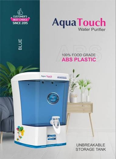 Puroflo Aqua Touch (RO+COPPER ZINC WITH ALAKALINE) by Puroflo