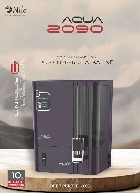 Puroflo Aqua 2090 METALLIC (RO+COPPER ZINC WITH ALKALINE) by Puroflo
