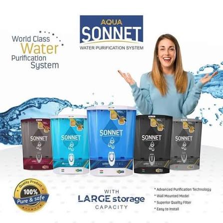Aqua Sonnet (RO+UV+UF+COPPER ZINC WITH ALKALINE) by Aqua I Pure
