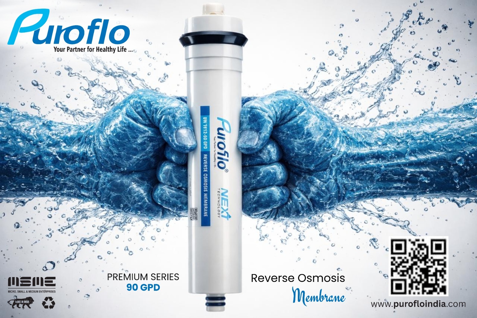 Puroflo Membrane 90GPD by Puroflo